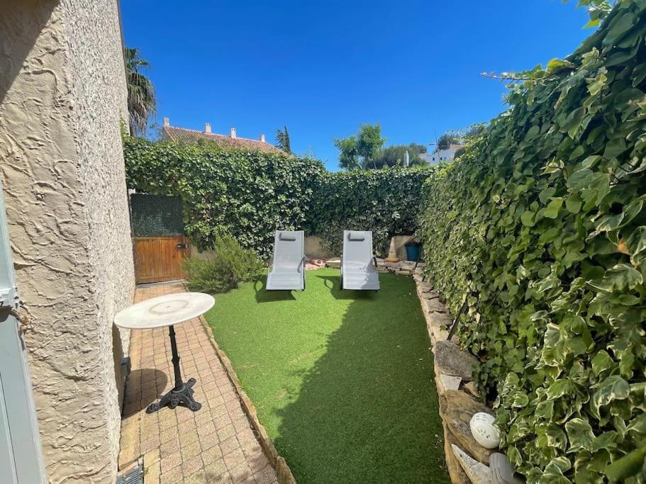 Appart-St Cyr Sur Mer-La Madrague-4Pers-Parking Saint-Cyr-sur-Mer Eksteriør billede
